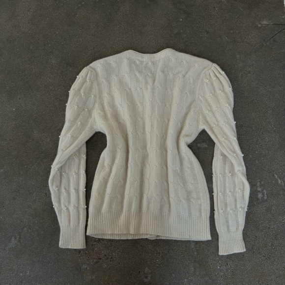Vintage 80’s 90’s Angora Pearl Sweater - Picture 5 of 5